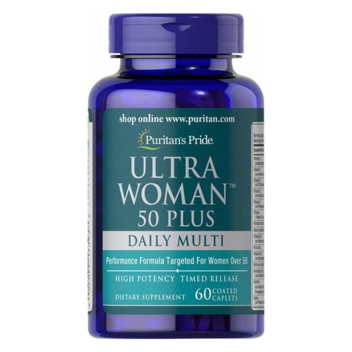 Ultra Woman™ 50 Plus Multi-Vitamin - 60 caps