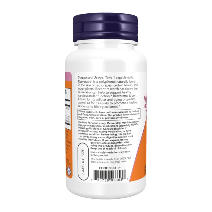 Resveratrol 200 mg - 120 vcaps