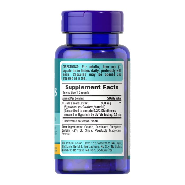 St. Johns Wort Standardized Extract 300mg - 100 caps