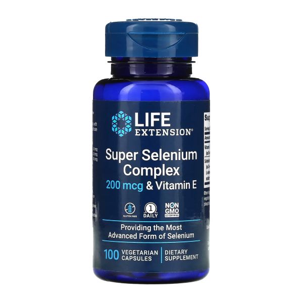 Super Selenium Complex 200 mcg - 100 vcaps (Пошкоджена етикетка)