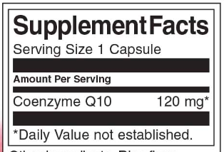 COQ10 120 mg - 100 softg
