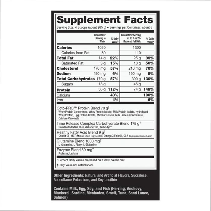 Muscle Juice Revolution 2600 - 2120g Banana