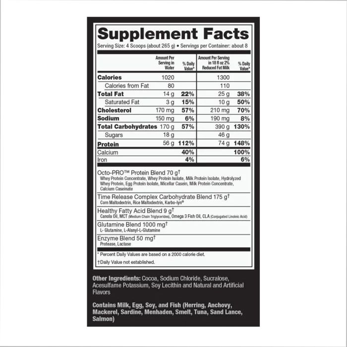 Muscle Juice Revolution 2600 - 2120g Chocolate Creme