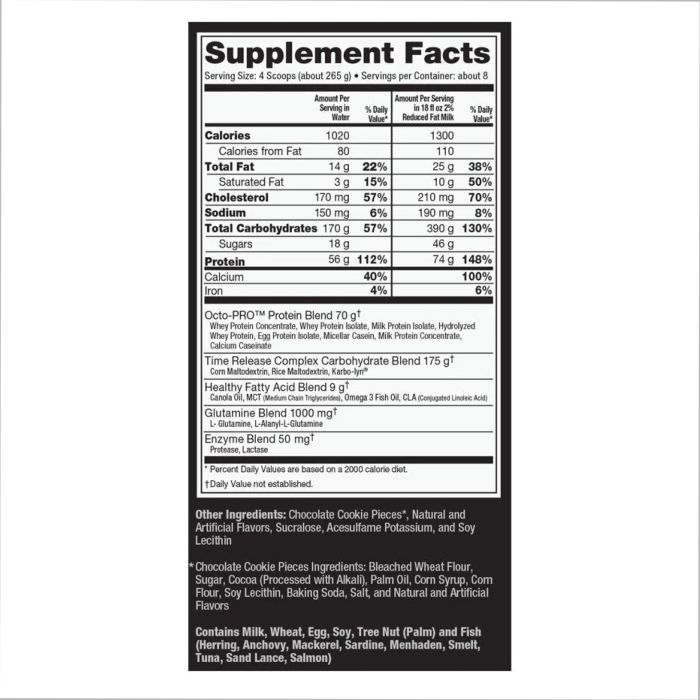 Muscle Juice Revolution 2600 - 2120g Cookies Creme