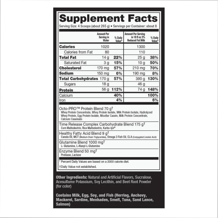 Muscle Juice Revolution 2600 - 5040g Cookies Creme