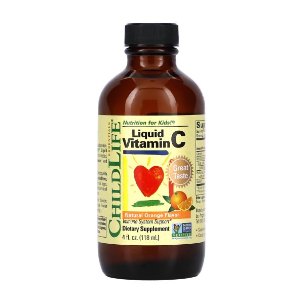 Vitamin C (Liquid) - 118 ml Orange