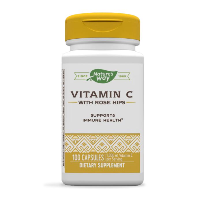 Vitamin C with Rose Hips - 100 caps