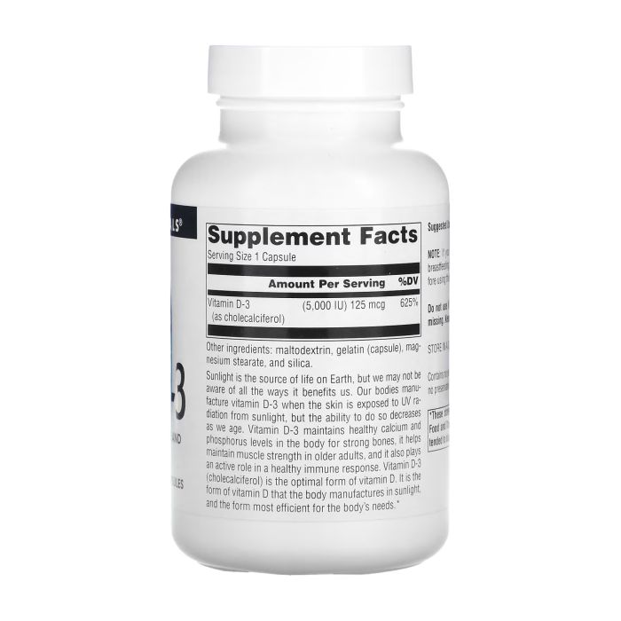 Vitamin D-3 5000 IU - 240 caps