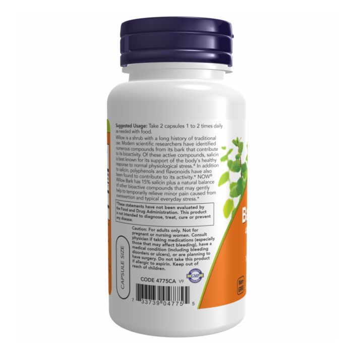 Willow Bark Extract 400mg - 100 vcaps
